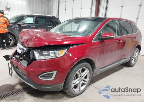2016 Ford Edge Titanium z USA, uszkodzony, nr VIN 2FMPK4K87GBC21554